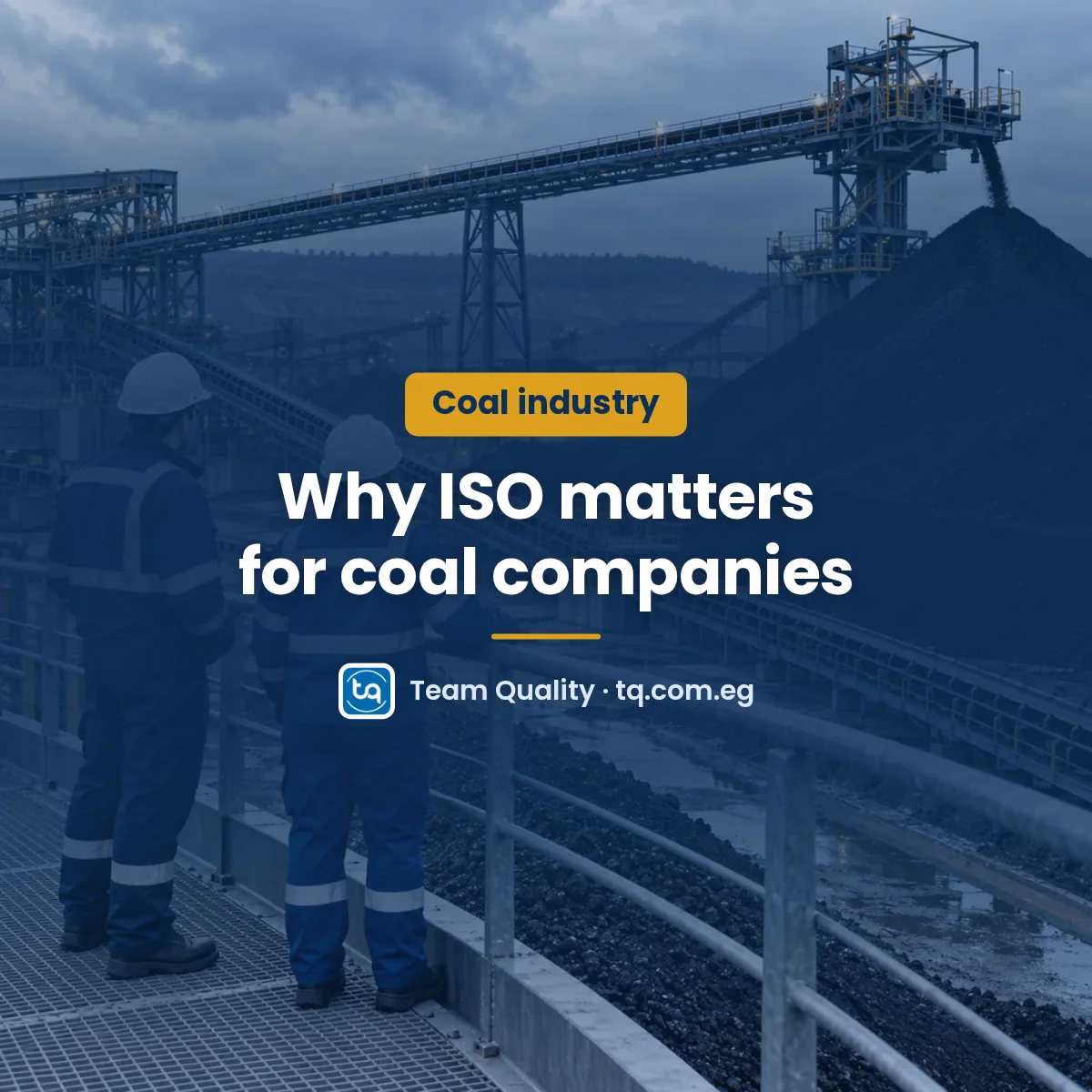Importance of ISO for coal companies