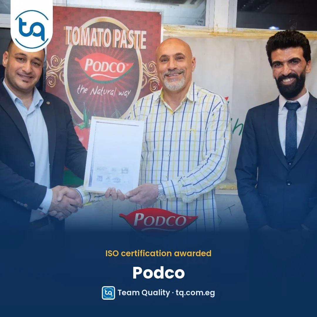 Podco Australia awarded ISO certificates