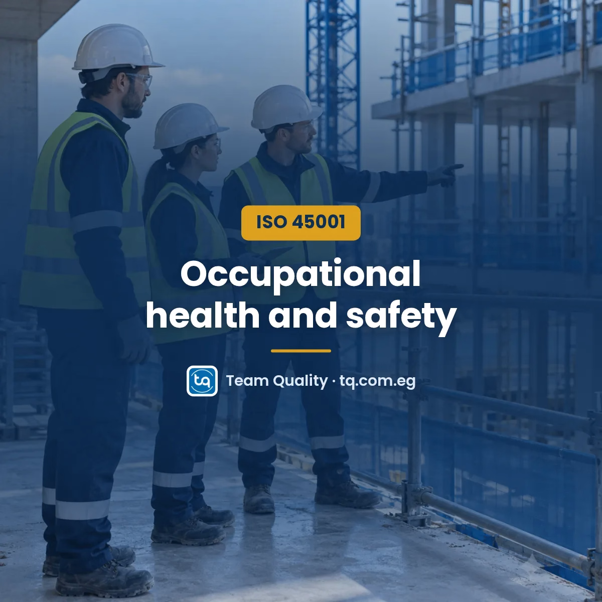 ISO 45001 for a safe and healthy workplace